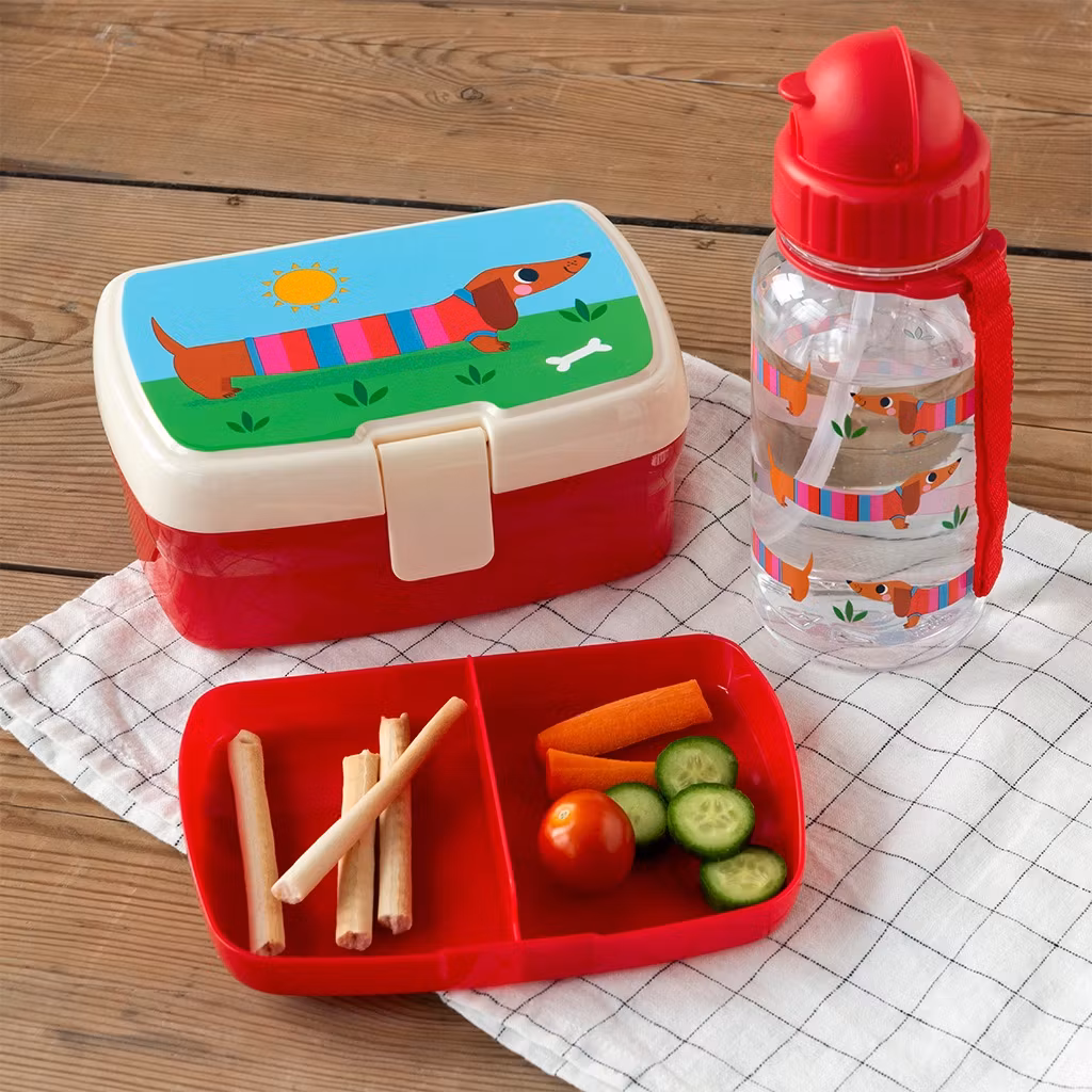 Lunchbox med bricka, Tax