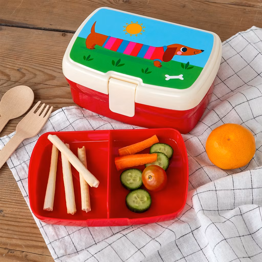 Lunchbox med bricka, Tax