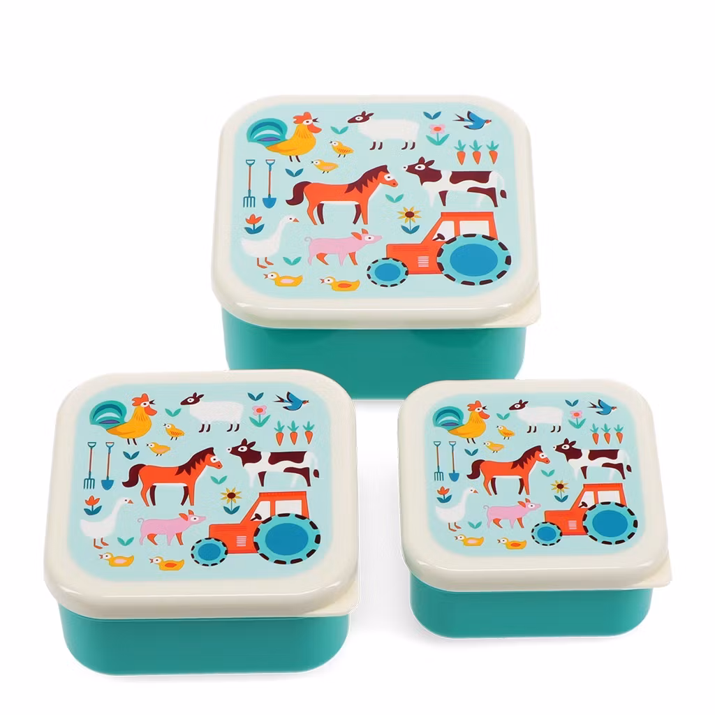Snacksbox, Bondgård 3-pack