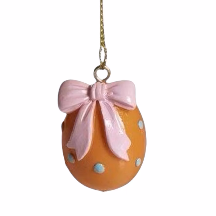 Ägg att hänga, orange