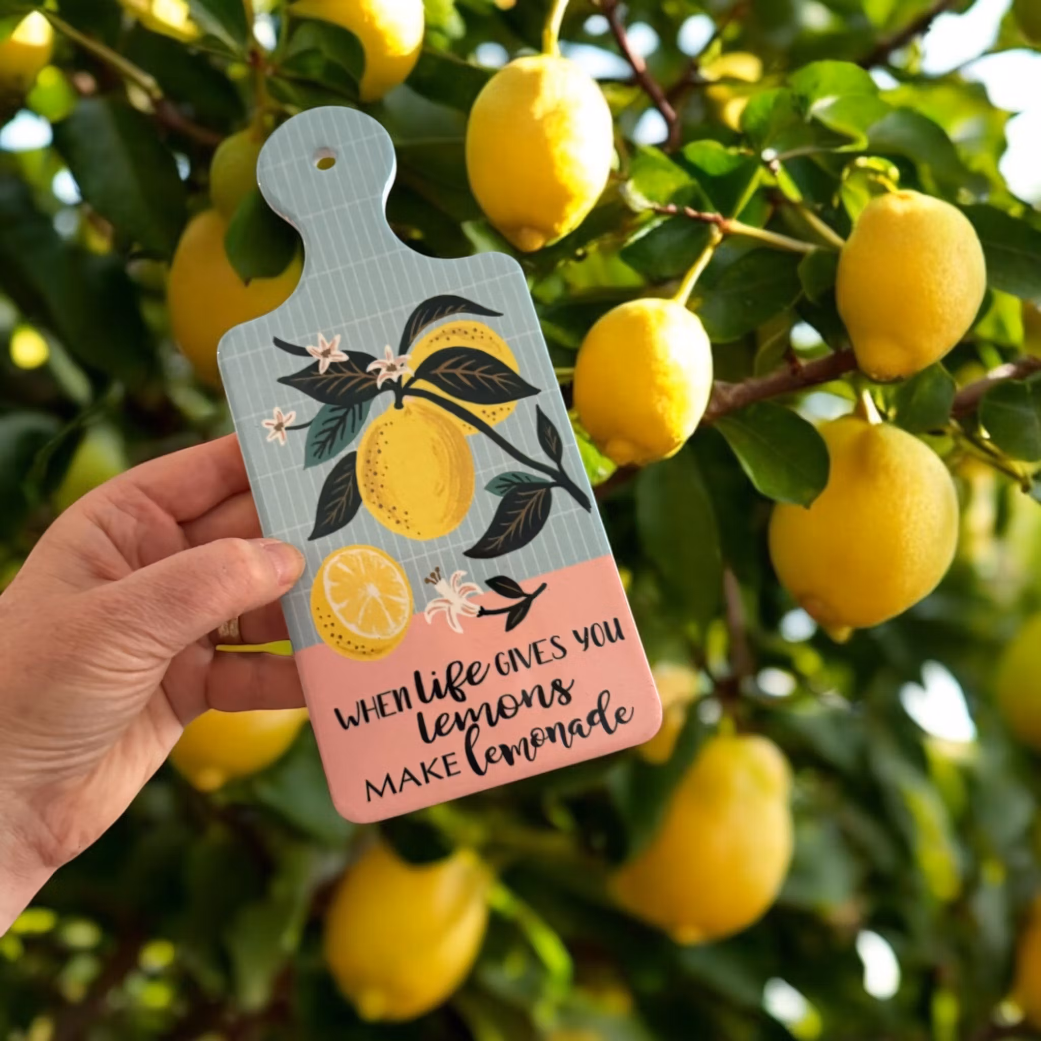 Skärbräda, When life gives you lemons...