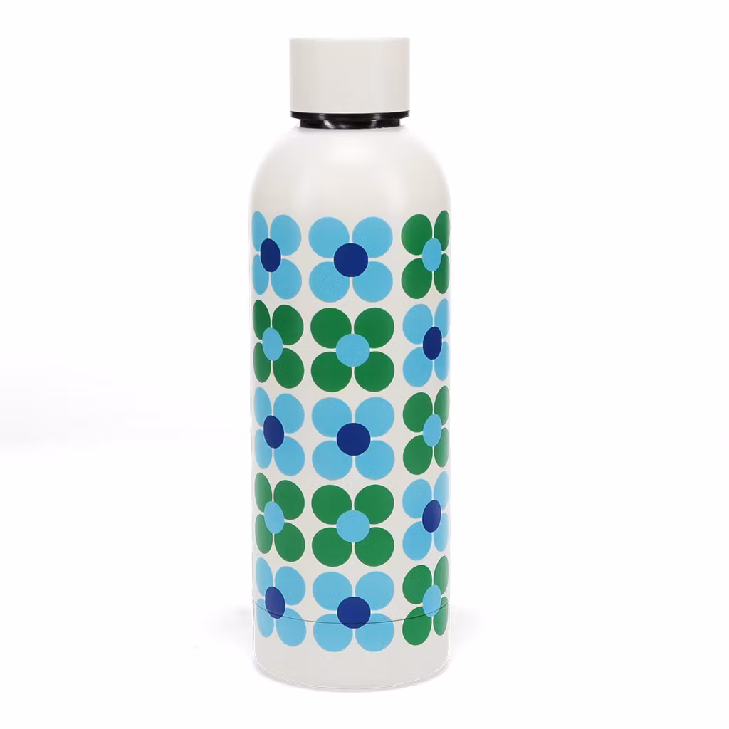 Flaska, Blomma (rostfritt stål)