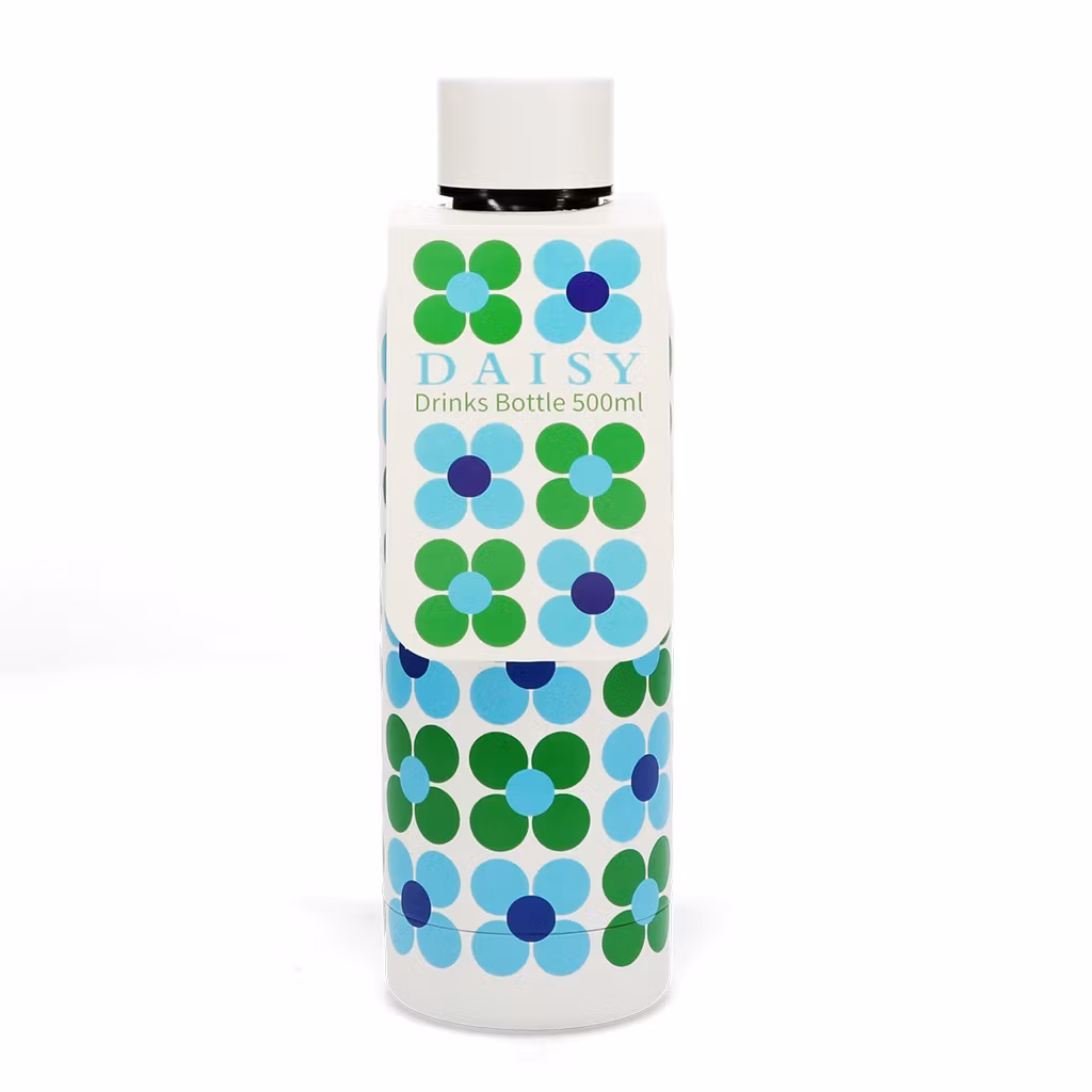 Flaska, Blomma (rostfritt stål)