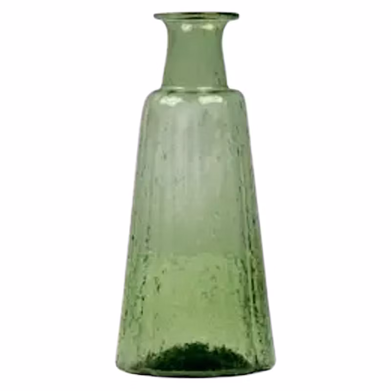 Liten vas, grönt glas