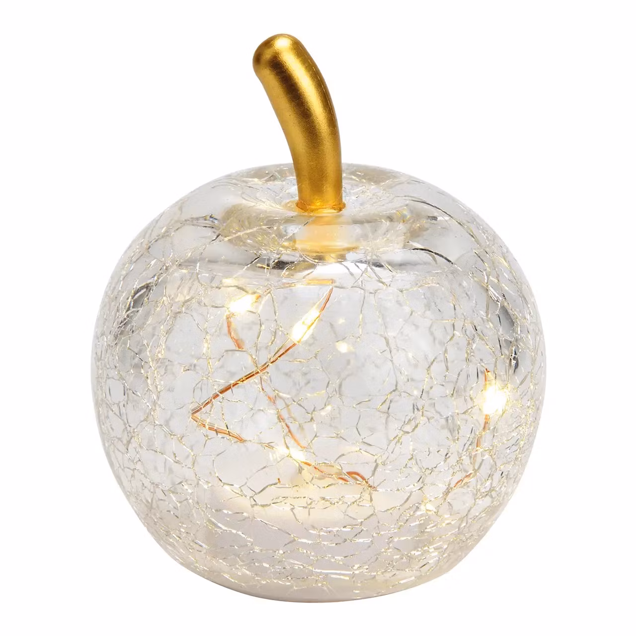 Glasäpple, LED-ljus