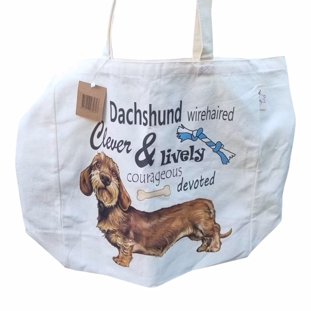 Tygkasse, strävhårig tax