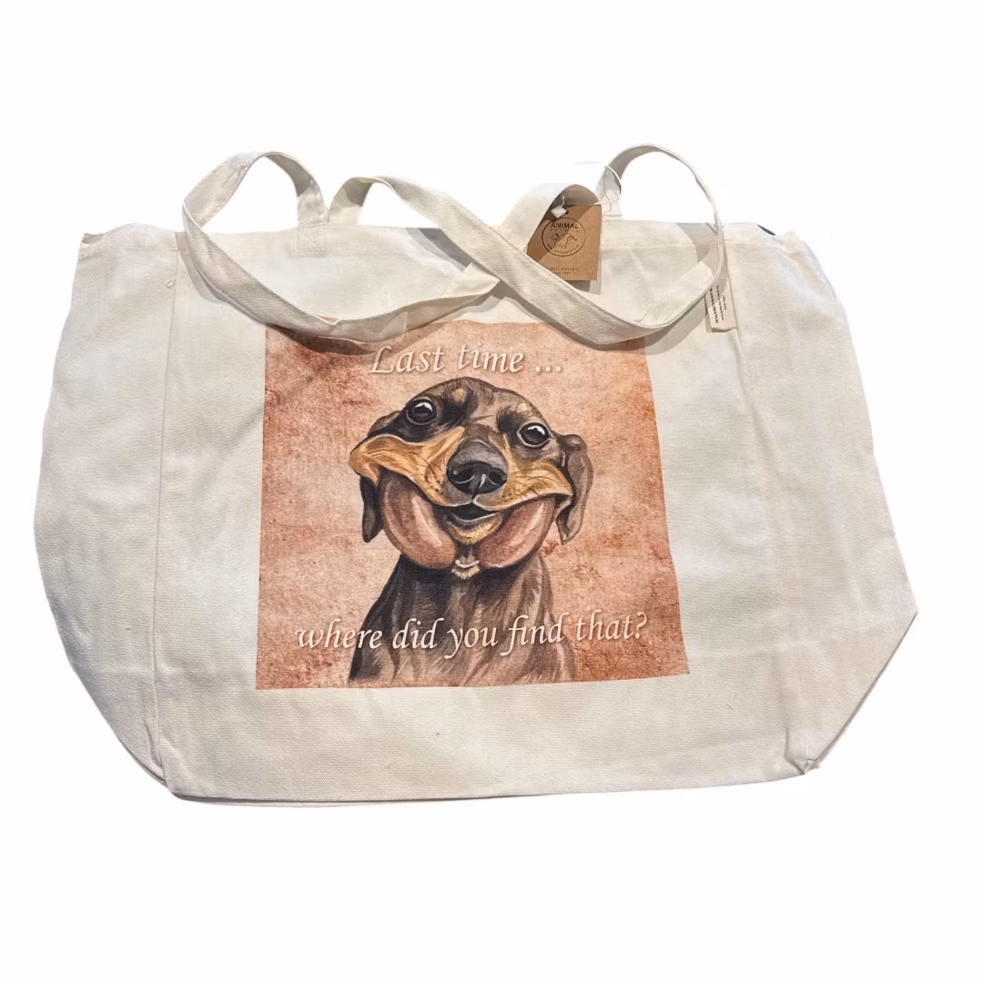 Tygkasse, suasage dog