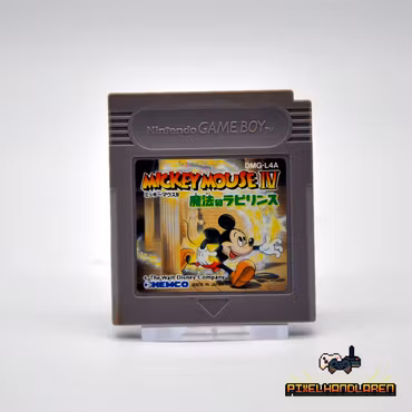 Mickey Mouse 4: Mahou no Labyrinth | Mickey Mouse: Magic Wands! (JPN) - Nintendo Game Boy