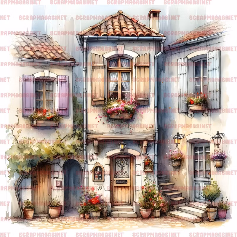 Paneler 142 - Pakke med 12 paneler i 14x14cm