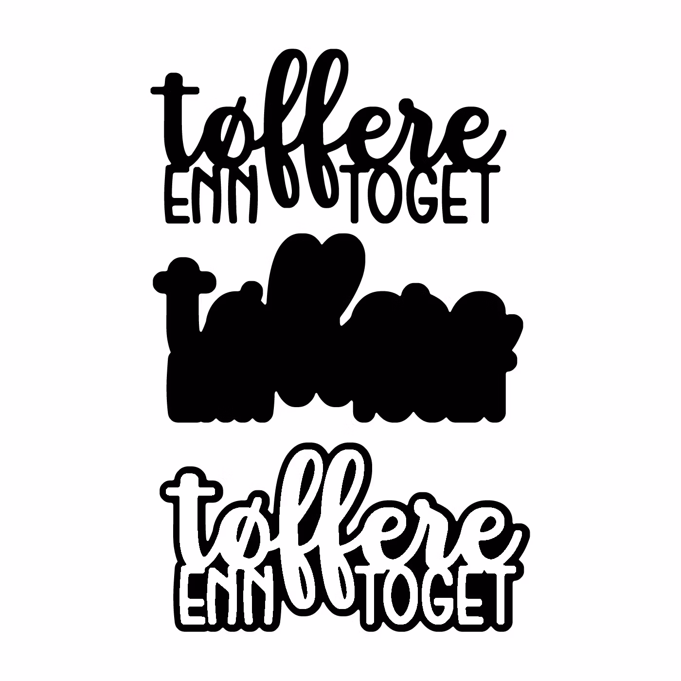 Tøffere enn toget m/skygge