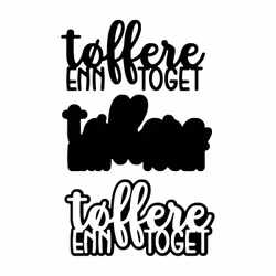 Tøffere enn toget m/skygge