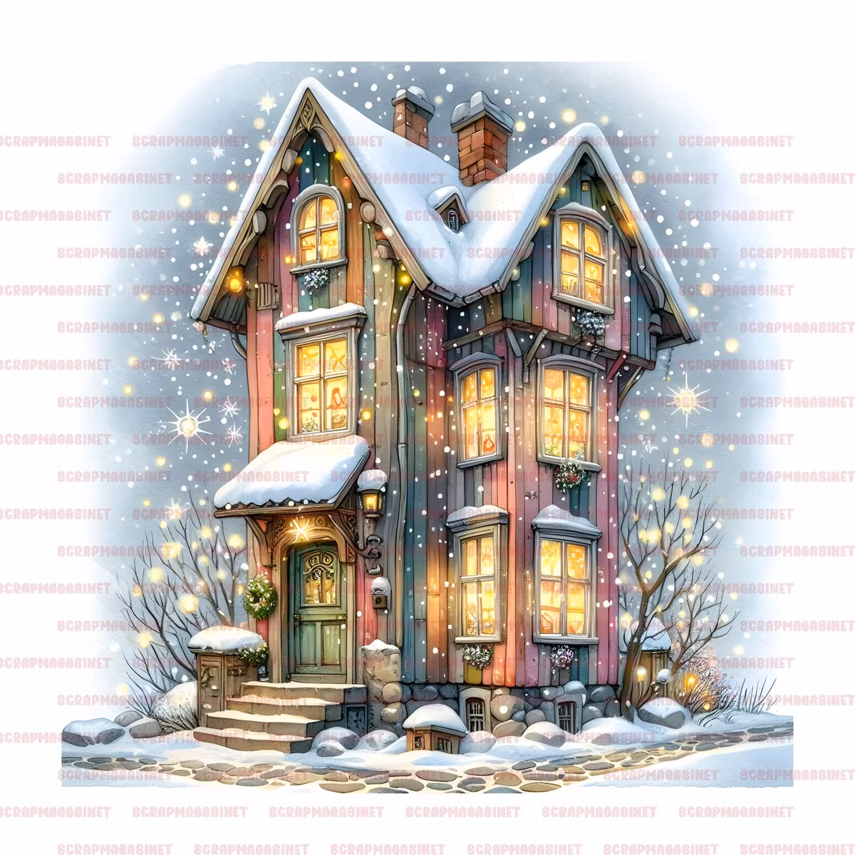 Paneler 1406 - Pakke med 12 paneler i 14x14cm