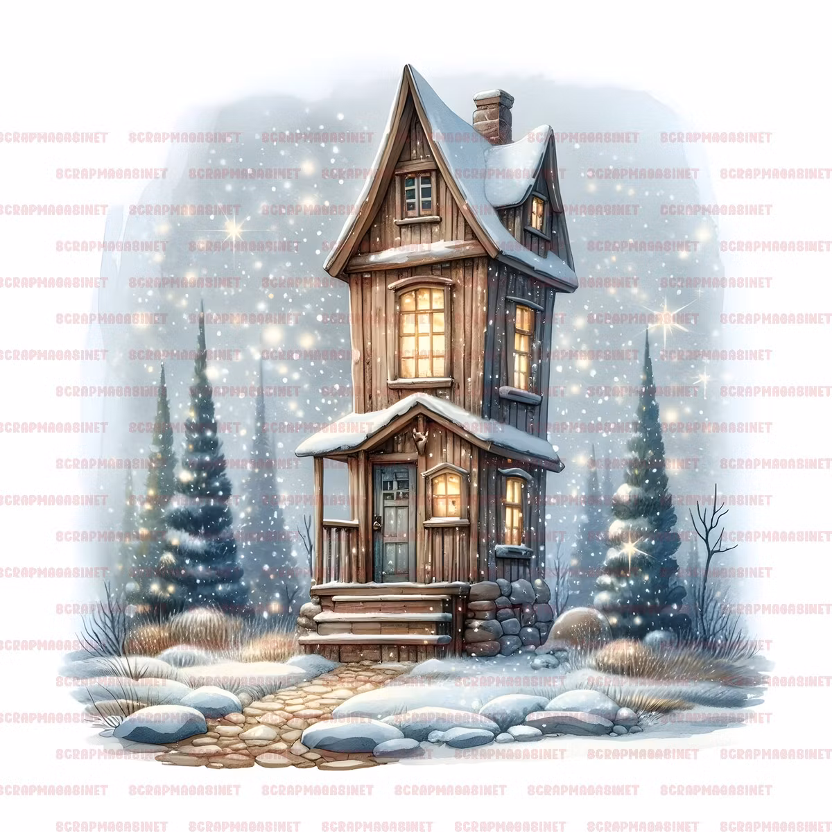 Paneler 1406 - Pakke med 12 paneler i 14x14cm