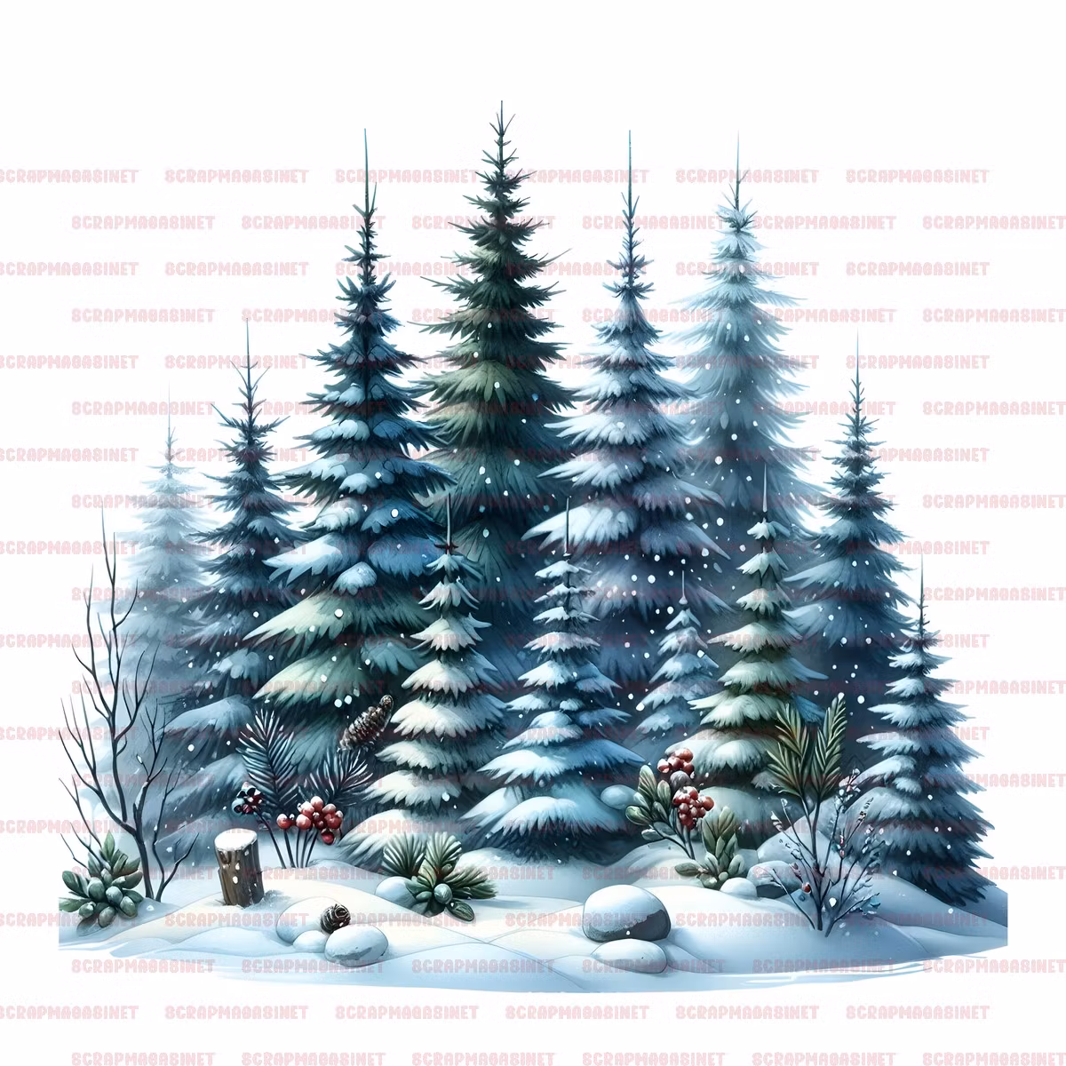 Paneler 1407 - Pakke med 12 paneler i 14x14cm