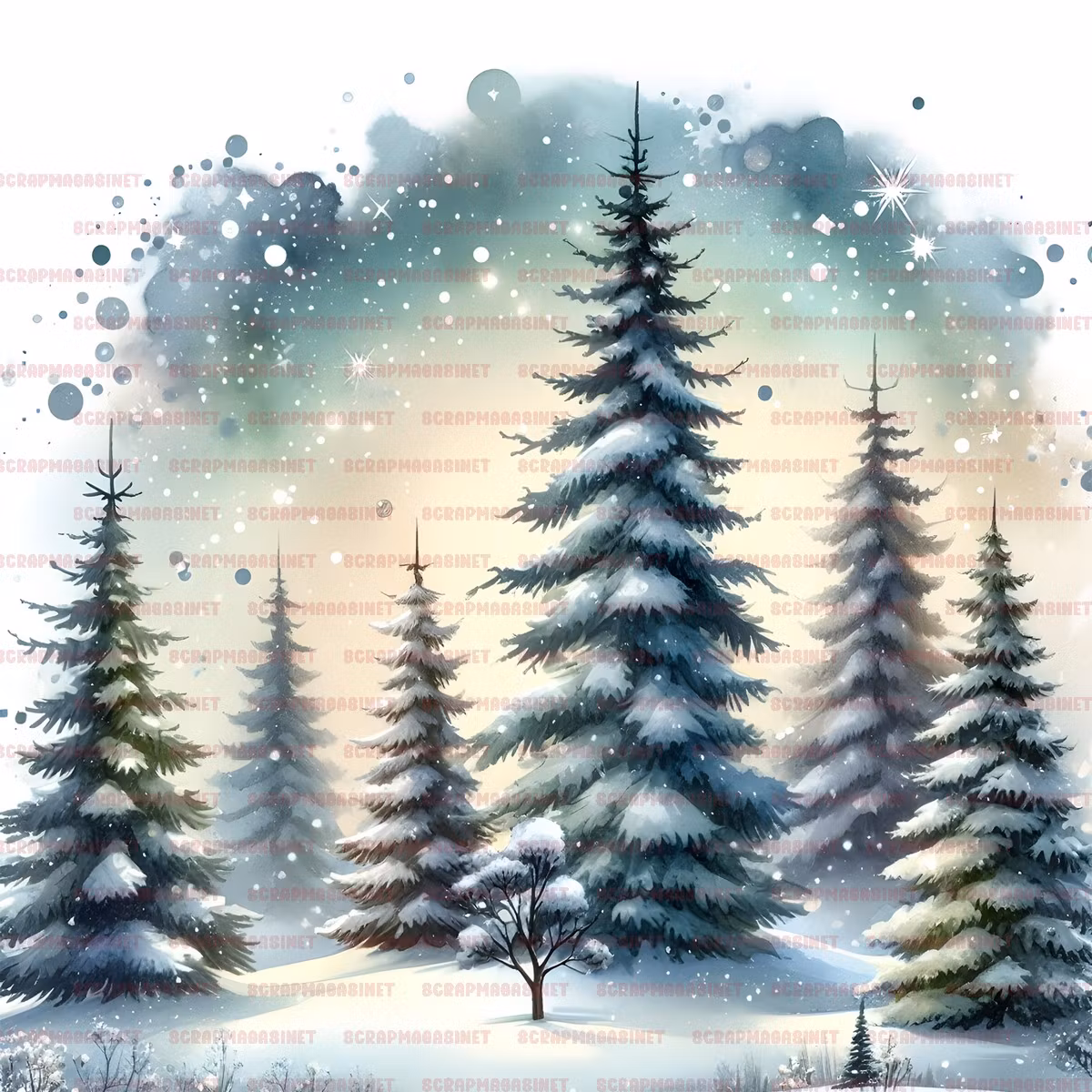 Paneler 1407 - Pakke med 12 paneler i 14x14cm