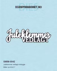 Juleklemmer vedlagt m/skygge