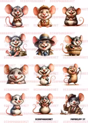 Papirklipp 37 - Mus A4