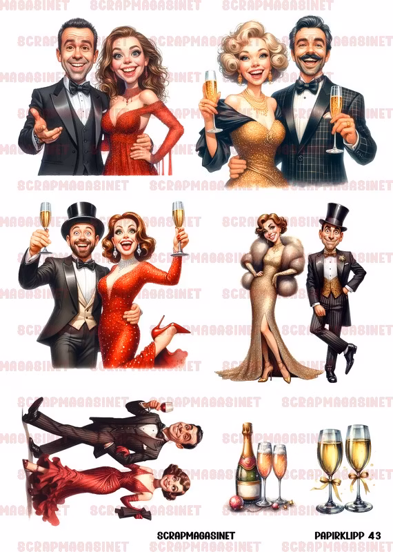 Papirklipp 43 - Galla A4