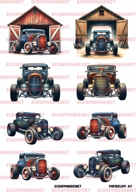 Papirklipp 49 - Hotrod A4