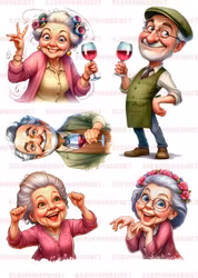 Rispapir - 16 Damer og herrer A4