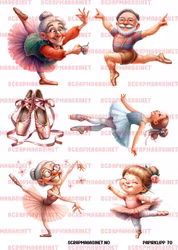 Papirklipp 70 - Ballett A4