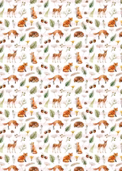 Mønsterark 2 - Woodland