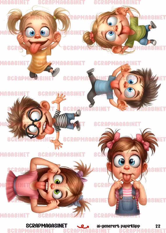 Papirklipp 22 - Barn