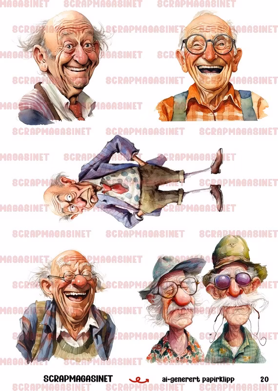 Papirklipp 20 - Gubber