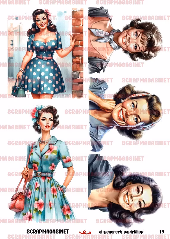 Papirklipp 19 - 50tallet