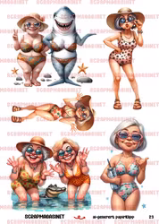 Papirklipp 23 - Badenymfer