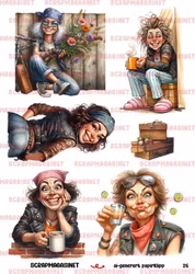 Papirklipp 26 - Bikerbabes