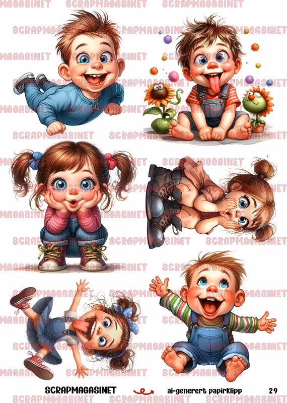 Papirklipp 29 - Barn