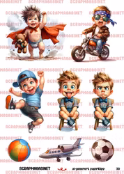 Papirklipp 30 - Barn