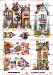 NYHET! Papirklipp 36 - Hus