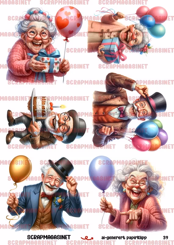 NYHET! Papirklipp 39 - Gratulerer