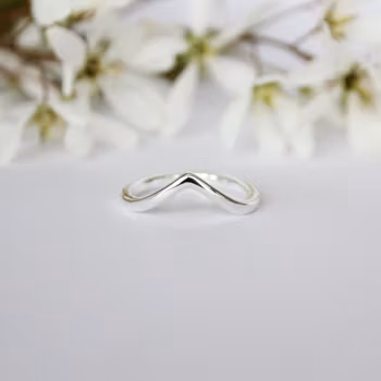 Fjäll, silverring