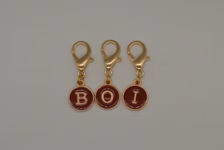 Bokstavstag Röd/Guld