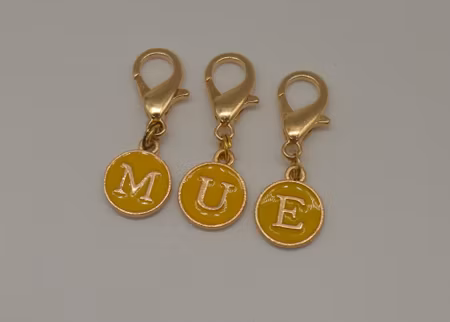 Bokstavstag Gul/Guld