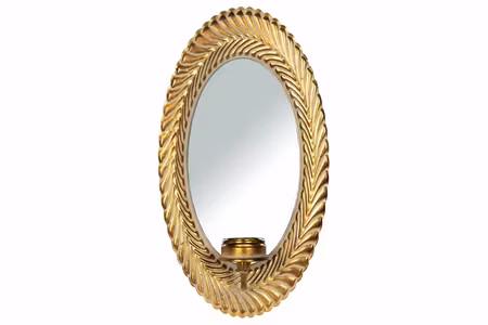 Spegellampett Cilia Guld
