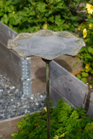 Trädgårdsstick Viola Metall Grön