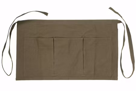 Förkläde Canvas Khaki Kort