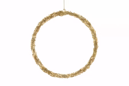 Ring Glaspärlor Guld