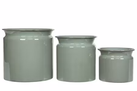 Kruka Otis Emalj Grön