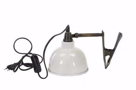 Lampa Clip El Emalj Shell