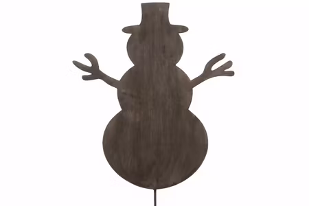 Snögubbe Pinne Metall