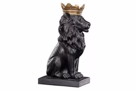 Lejon Med Krona Poly