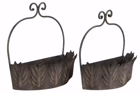 Väggampel Blad Metall