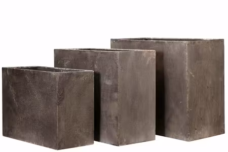 Kruka Rektangel Metall