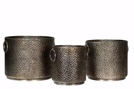 Kruka Hamrad Antik Silver