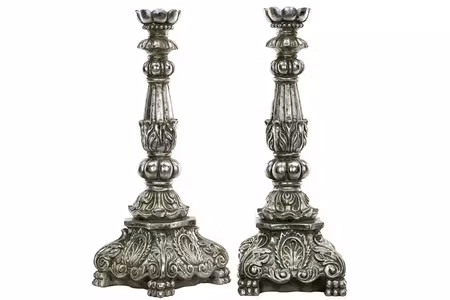 Ljusstake Enya Antik Silver